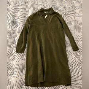 madewell sweater dress never worn